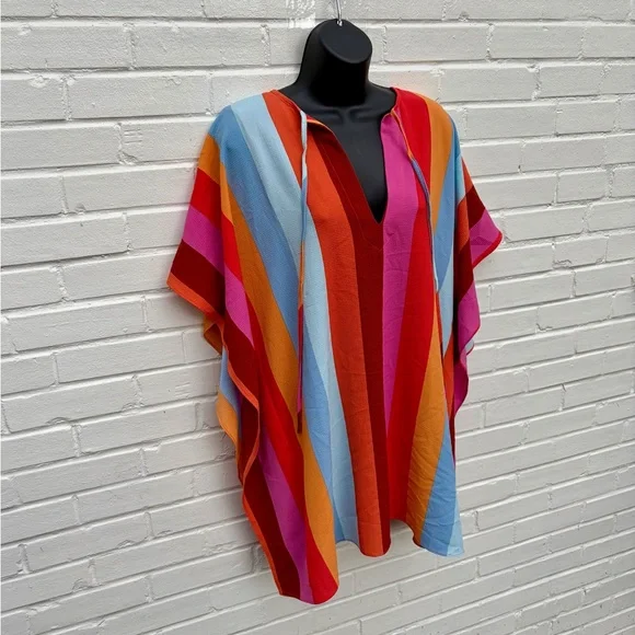 Buddy Love Multicolor Pixie Tunic Dress Cabana, SZ S/M NWT - Picture 3 of 9